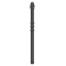 Dekorativ puller | Serie 479B | � 76 mm | fastmonteret, til indst�bning i beton med jordanker, total l�ngde ca. 1300 mm | uden l�s | med 2 �jer